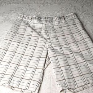 Mens zip front shorts  poly spandex blend